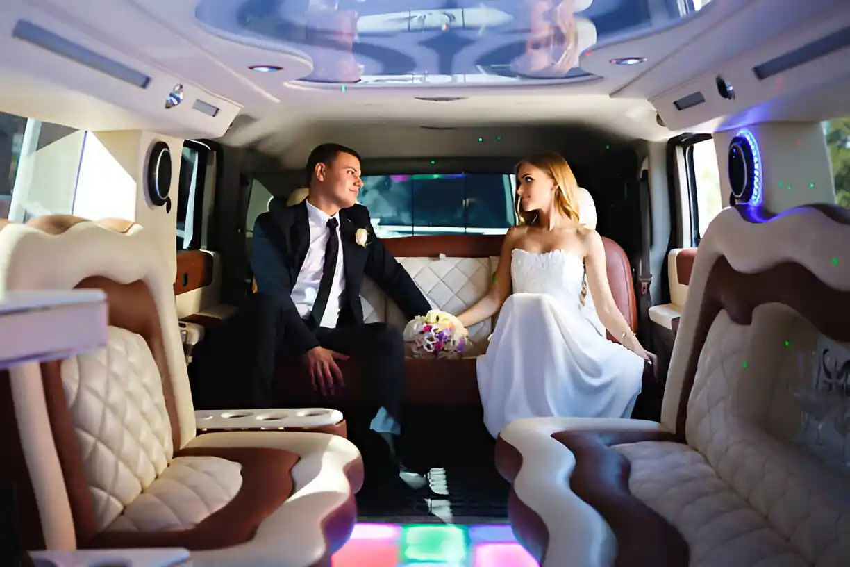 Luxury Sprinter van used for group transportation, corporate events, and airport travel in Summit, NJ.